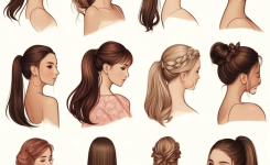 Einfache Haarfrisuren für Jeden Anlass