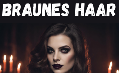 Einfache Halloween-Frisuren für braunes Haar Einfache Halloween-Frisuren für braunes Haar
