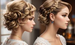 Einfache Oktoberfest Frisuren für kurze Haare