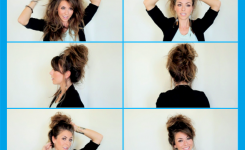 einfache-schritte-zu-machen-coole-dutt-frisuren-fur-lange-welliges-haare-mit-pony-anleitung