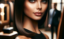 Elegante Frisuren Sleek Look