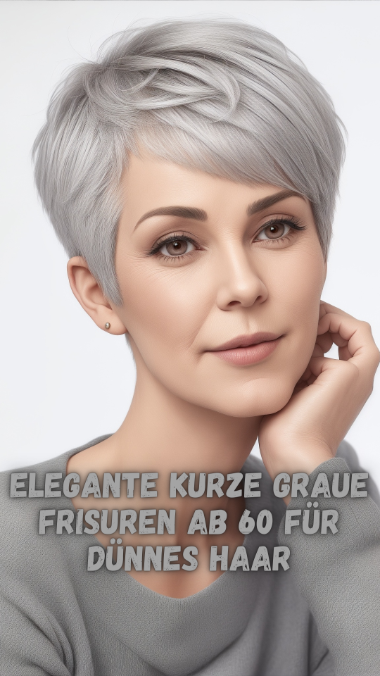 Permalink to Entdecken Sie Elegante Kurze Graue Frisuren Ab 60 für Dünnes Haar: Ihr Ultimativer Guide zu Stil und Pflege