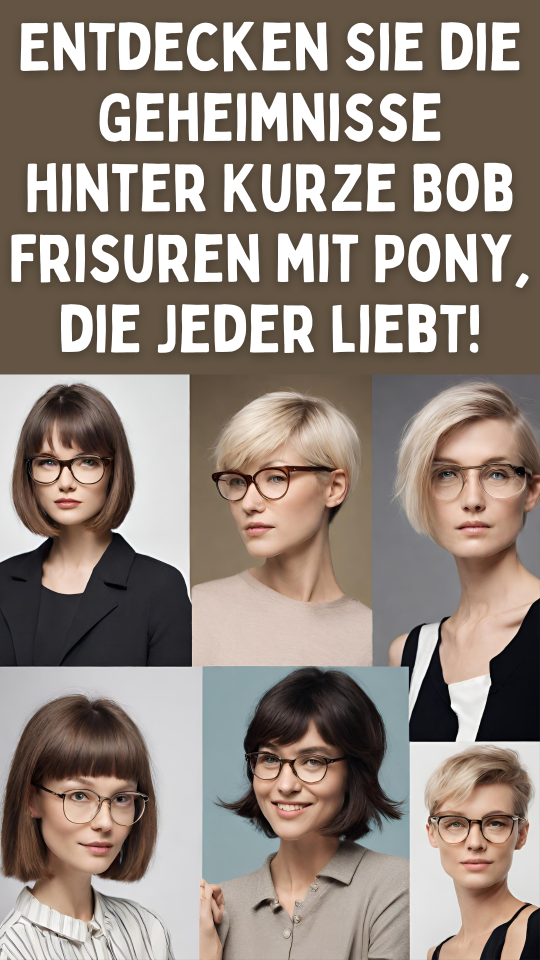 Permalink to Entdecken Sie die Geheimnisse hinter Kurze Bob Frisuren mit Pony, die Jeder liebt!