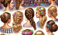 Festival Hair Up Styles