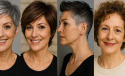 Flippige Kurzhaarfrisuren für ältere Frauen ab 50 die du lieben wirst