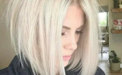 Frisur Damen Mittellange Inverted Bob
