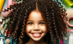 Frisurenideen für Kinder mit Locken