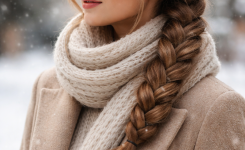 Geflochtene Frisuren als natürlicher Winterschutz