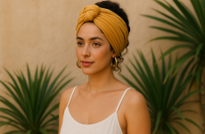 Haartuch binden turban style So einfach stylst du dir den Trendlook fürs ganze Jahr