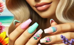 Helle Sommer Nägel die dich verzaubern Helle Sommer Nägel die dich verzaubern