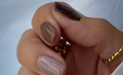Herbst Nägel Kurz Design Ideen