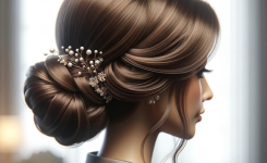 Hochsteckfrisur Lange Haare