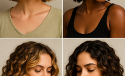 Ideen und Looks für Balayage bei Locken