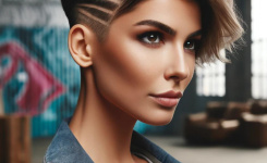 Kurze Haare Frauen Undercut