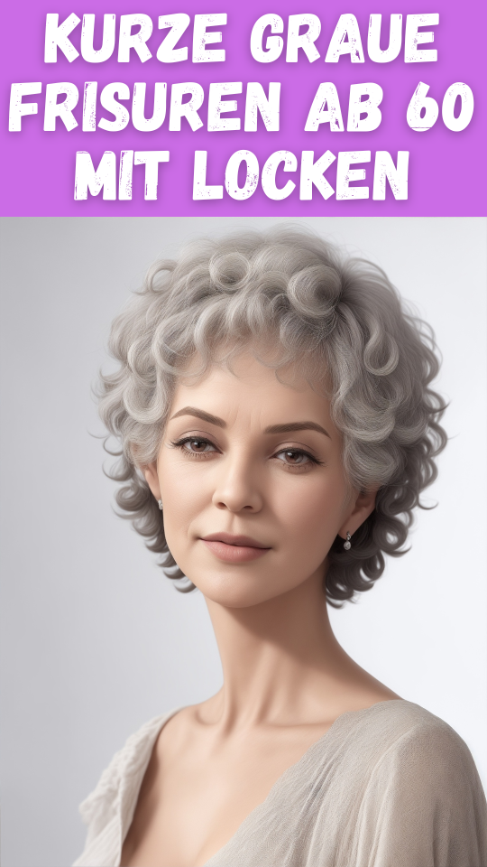 Permalink to Kurze graue Frisuren ab 60 mit Locken: Ein stilvoller Leitfaden für reife Frauen