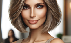 Kurzhaarschnitt für feines Haar