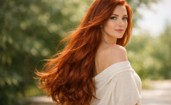 Lange rote Haare Die besten 3 unwiderstehlichen Looks und Pflegeroutinen die alle Blicke anziehen