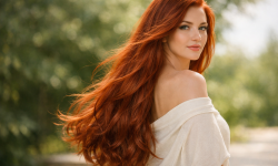 Lange rote Haare Die besten 3 unwiderstehlichen Looks und Pflegeroutinen die alle Blicke anziehen