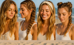 Lässige Beach Frisuren zum Nachmachen die jeder ausprobieren will