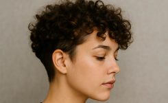 Locken mit Undercut für natürliches Volumen 🌪️