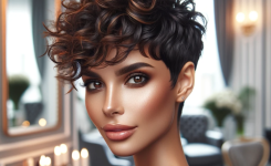 Lockige Pixie Frisuren Kurz