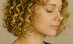 Lockiges Haar Lockiges Haar