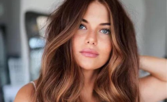 Natürliche Herbst Haarfarbe Ideen