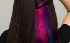 Peekaboo Haarfarben Ideen Für Lange Haare