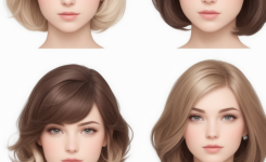 Perfekte Frisur für die ovale Gesichtsform