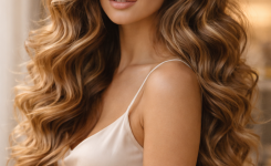 Platz 1 Dauerwelle Lange Haare mit Großen Glamour Locken für Luxus Volumen