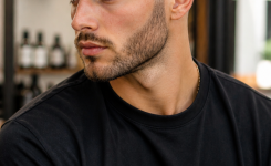Platz 1 Die klassische Mid Fade Frisur mit strukturierter Oberfläche
