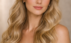 Platz 1 Halboffenen Frisuren mit weichen Wellen für zeitlose Eleganz