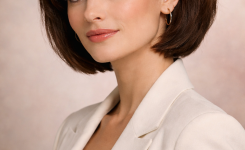 Platz 1 Power Bob mit Volumen die eleganteste 80er Frisur