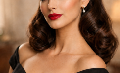 Platz 1 Rockabilly Frisuren Frauen mit Victory Rolls der ultimative Klassiker