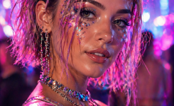 Platz 2 Der Messy Mini Space Bun Look