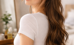 Platz 2 Frisuren einfach schnell Alltag mit modernem Half Up Look