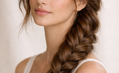 Platz 2 Frisuren lange Haare geflochten elegant und zeitlos