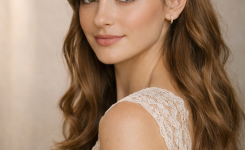 Platz 2 Halboffenen Frisuren mit Flechtelementen für romantische Akzente