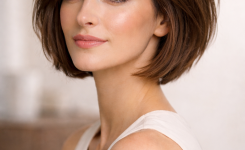 Platz 2 Kurzhaarfrisuren Damen Feines Haar Der Strukturierte Bob Mit Leichten Stufen