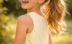 Platz 2 – Der verspielte Pferdeschwanz mit Twist