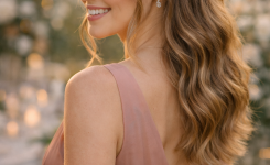 Platz 3 Brautjungfern Frisuren mit geflochtenen Details für moderne Akzente