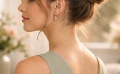 Platz 3 Der geflochtene Dutt für Struktur und Eleganz