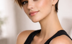 Platz 3 Der kurze Undercut mit softer Länge