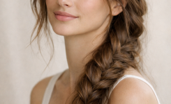 Platz 3 Frisuren lange Haare geflochten locker und natürlich