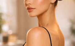 Platz 3 abiball frisuren Der moderne Sleek Bun minimalistisch und elegant