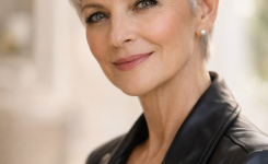 Platz 3 frisuren für ältere frauen mit frechem Pixie Cut für moderne Eleganz