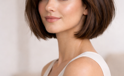 Platz 3 – Der gestufte klassische Bob für dickes Haar