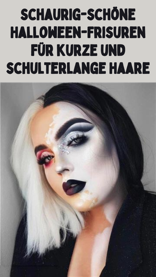 Permalink to Schaurig-schöne Halloween-Frisuren für kurze und schulterlange Haare