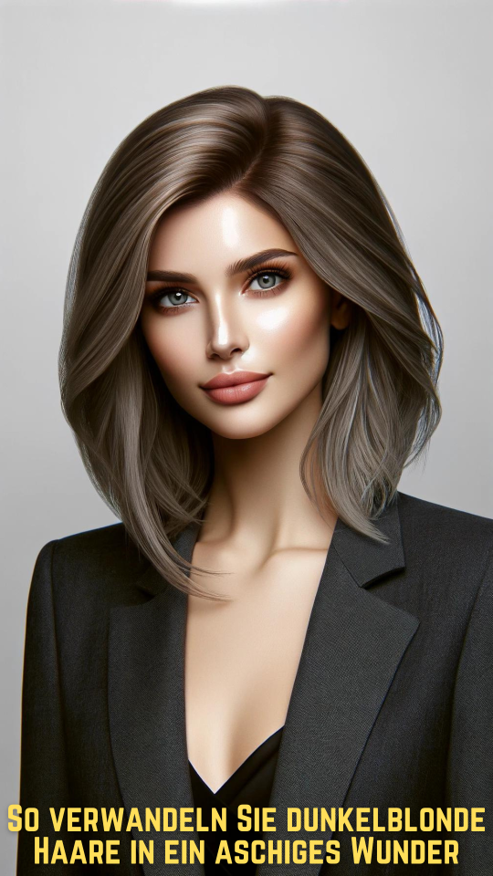 Permalink to So verwandeln Sie dunkelblonde Haare in ein aschiges Wunder