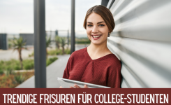 Trendige Frisuren für College-Studenten